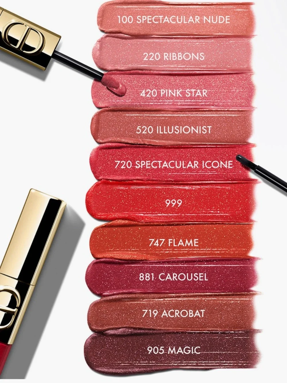 Dior Rouge Dior Sequin Liquid Duo Lip Color – Shade 999